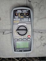Front view showing Maximum branding, rotary dial and LCD