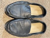 Top view of both loafers