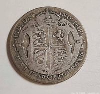 Obverse with crowned shield and date 1921