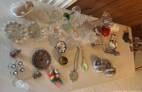 overview of entire lot on table