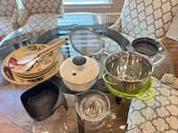 All items arranged on table showing full lot