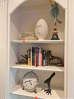 Full bookshelf view showing all items together