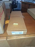 Closed product box showing Blanco label