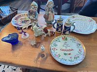 Group shot of all items on table