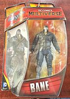 Front view of sealed Bane figure in blister card