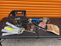 Overview of entire lot on table