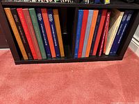 Entire bottom shelf showing full run of classical box sets