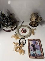 Group view of all five items on tabletop