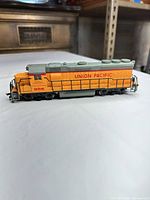 Right side view of Bachmann Union Pacific locomotive #866