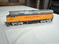 Left side view of Life-Like Union Pacific diesel locomotive No. 3901