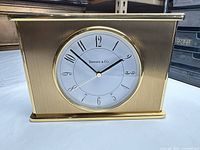 Front view showing dial and case