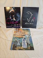 Front covers of all three musical programs
