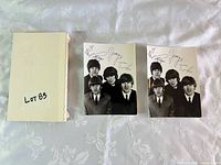 Overview of both Beatles photo prints