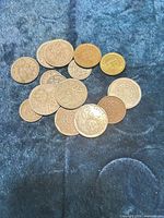 overview of approx 15 Portuguese escudo coins