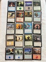 All 20 cards laid out in 5 rows