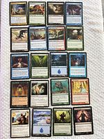 All 20 cards laid out face-up