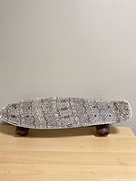 Top view of skateboard deck