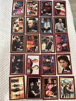 All 20 cards laid out in four columns of five