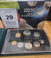 Full set in case displayed with outer box