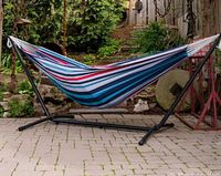 reference image of similar hammock on stand
