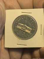 Reverse side showing Province House and inscriptions