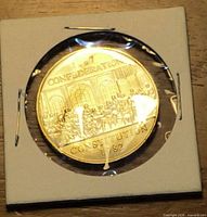 Reverse showing 1867 Confederation Constitution 1982 design
