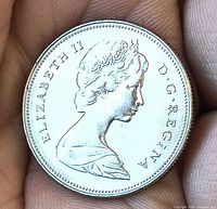 Obverse showing Queen Elizabeth II bust and legend