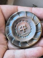 Obverse of bronze medallion with CF logo and BRINCO inscription