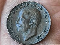 Obverse showing portrait and legends
