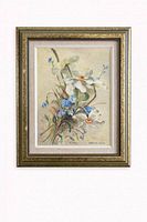 Framed painting full view