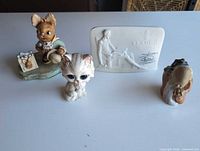 Group shot of all four figurines