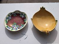 both dishes top view