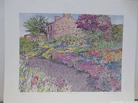 Full view of unframed print showing artwork and border