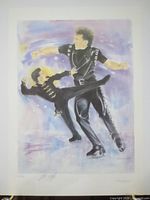 Full view of print showing imagery and margins