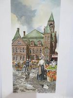 Full view of the unframed print showing artwork details