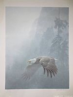 Full view of the unframed print showing image and margins