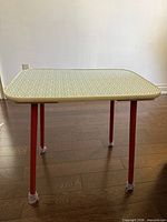 Full view of assembled kids table