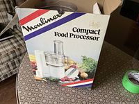 Front of original Moulinex Compact Food Processor box