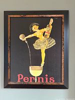 Full view of framed Pernis print