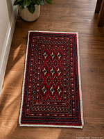 Full view of rug on floor