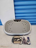Eilison vibration plate with accessories: resistance bands, remote, manual