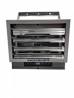 Front view showing InoKraft branding, heating elements, control panel