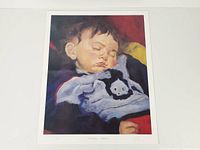 Full view of print with margins visible