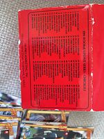 Red original box showing 1991 Rookie/Update Series checklist