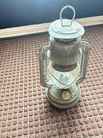 Full view of Dietz galvanized hurricane lantern