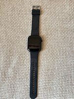 front view of smartwatch with band extended