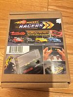 Rear of RC Pocket Racers box showing product images and barcode