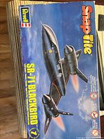 Box top showing Revell SnapTite SR-71 Blackbird art and branding
