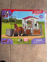 Front of original box showing set image and branding