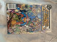 Cover of Legends #6 featuring Superman and crowd